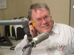 Jim Meadows in WILL's talk studio