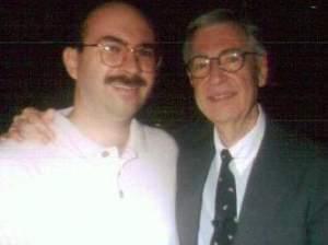 David Thiel and Fred Rogers.