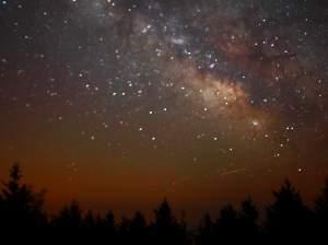 the night sky