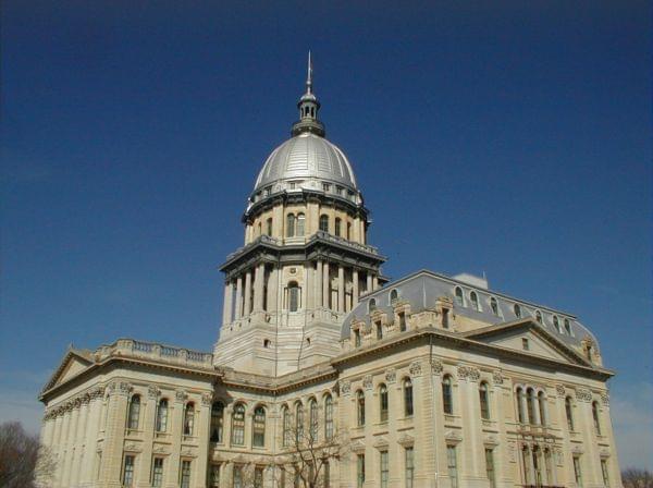 The Illinois State Capitol in Springfield, Ill.