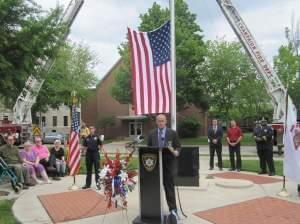 Michael Schlosser of the University of Illinois Police Training Institute