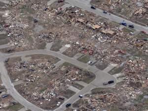 Oklahoma tornado damage