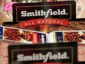 Smithfield Foods, makers of ham products under a variety of brand names, is being purchased by Chinese food maker Shuanghui International for $4.72 billion.