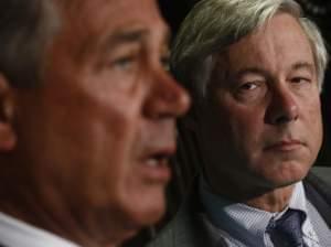 The House votes Friday on a bill submitted by GOP Rep. Fred Upton of Michigan, shown with Speaker John Boehner, that seeks to ensure Americans can keep their existing insurance plans even if those policies don't meet standards in the Affordable 