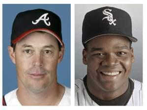 Greg Maddux and Frank Thomas