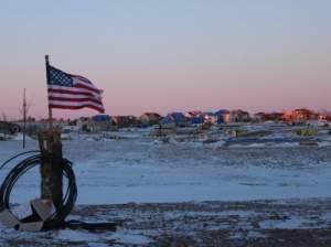 A home all but wiped away in Washington, Ill. during the November tornado.