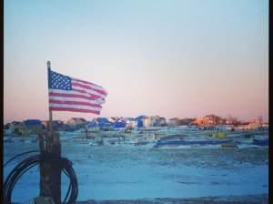 On the edge of destruction in Washington, Ill. The community was ravaged by tornadoes on Nov. 17.