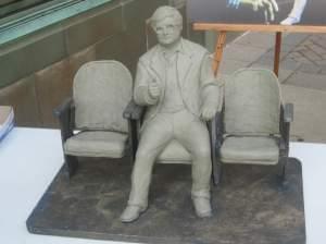 Roger Ebert sculpture model