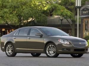 A 2008 Chevrolet Malibu LTZ.