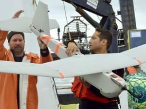 An AeroVironment Puma drone