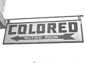 Colored waiting room sign