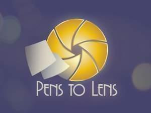 Pens to Lens logo