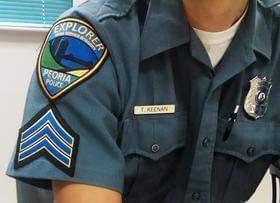 Illinois Central College student Tom Keenan - an Explorer Sergeant.