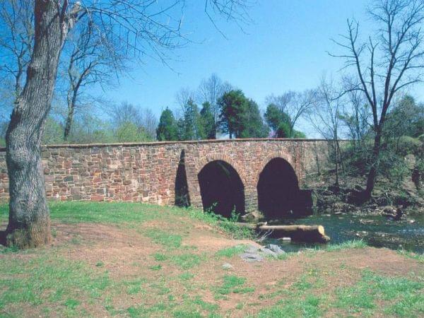 Stone bridge at Bull Run