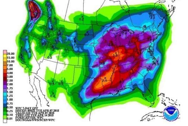 The National Weather Service has warned of the potential for severe weather across Illinois over the next few days. That includes a chance of severe storms, damaging winds, even tornadoes this afternoon. 