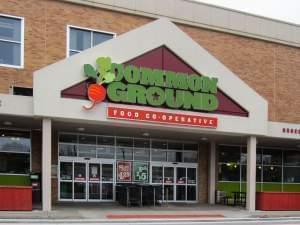 Common Ground Co-op at Lincoln Square Mall in downtown Urbana. 