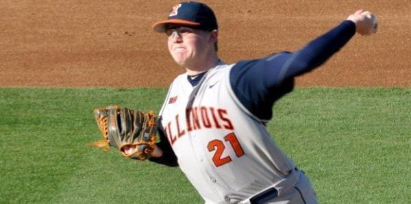 University of Illinois baseball pitcher Kevin Duchene.