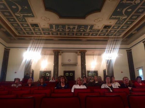 Most of the audience at a legislative hearing on massive cuts to a program that helps students and working parents pay for daycare was mostly comprised of daycare providers and affected mothers; only one legislator was spotted in attendance. All legi