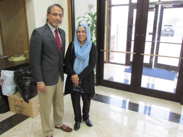 Baker Siddique and wife Nazmun