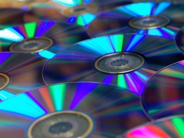 stack of CDs