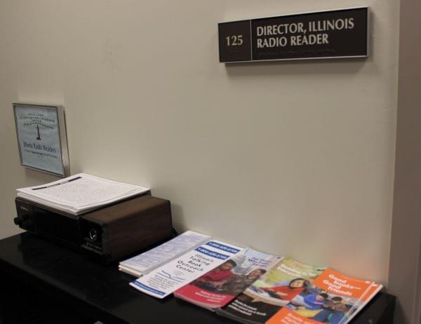 Offices of the Illinois Radio Reader Service at WILL