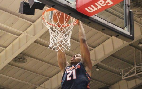 Illini men's basketball player Malcom Hill