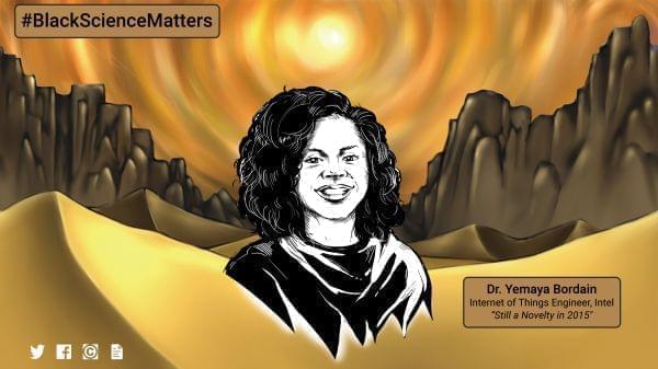 Black Science Matters screen capture