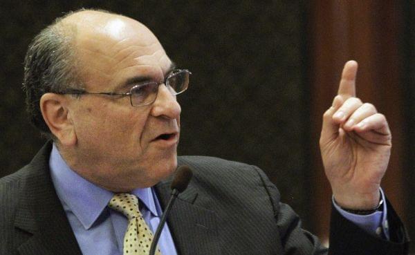 In this Aug. 17, 2012 file photo, Illinois state Rep. Louis Lang speaks during a legislative session at the Capitol in Springfield.