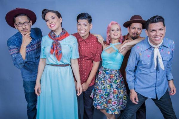 A photo of the band Las Cafeteras