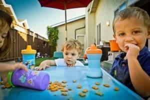 children in daycare