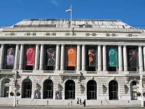 National Register of Historic Places in San Francisco, California. War Memorial Opera House