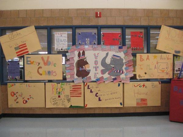 kids voting board