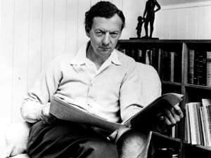 Publicity photograph of British composer Benjamin Britten