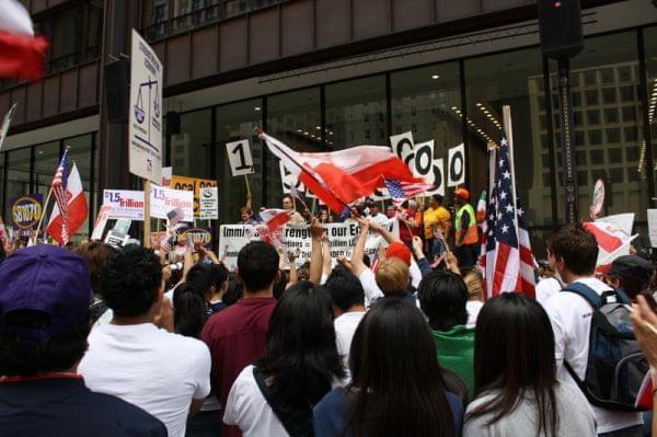 Proponents of immigration reform rallied in Chicago in 2010.