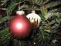 Ornaments on Christmas Tree