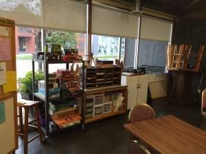 The interior of the Phoenix Drop-In Center on East Green Street in Champaign, which serves as a warming center for the homeless.