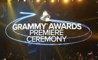 A general view of atmosphere at the 59th annual Grammy Awards on Sunday, Feb. 12, 2017, in Los Angeles.