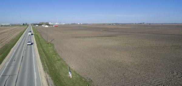 The proposed Cronus site on the north side of the highway on March 21, 2016