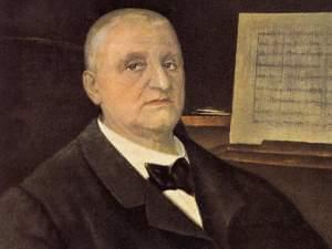 painting of Anton Bruckner