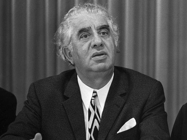 Soviet Armenian composer Aram Khachaturian in the Netherlands in 1971