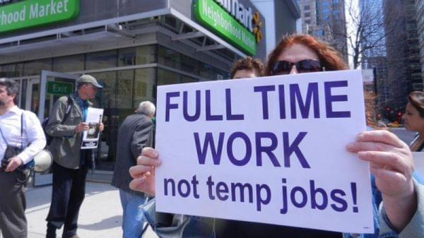 A Warehouse Workers for Justice rally.