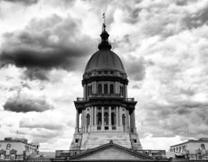 State capitol in Springfield.