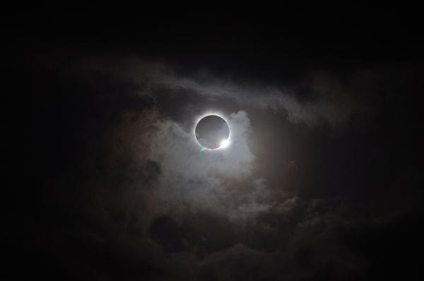 Picture of a solar eclipse.
