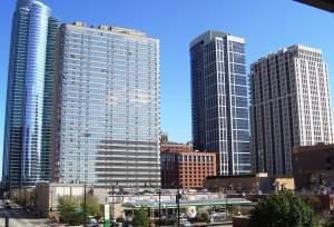 Chicago's South Loop neighborhood.