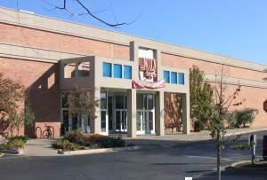 Lincoln Square Mall Entrance in downtown Urbana.