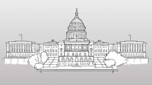 Illustration of the US Capitol.