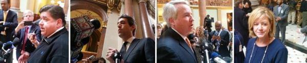 J.B. Pritzker, Daniel Biss, Chris Kennedy & Jeanne Ives