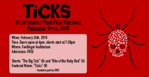 Insect Fear Film Festival advertisement