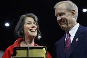 Diana and Bruce Rauner