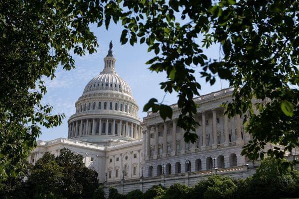 The US Capitol.